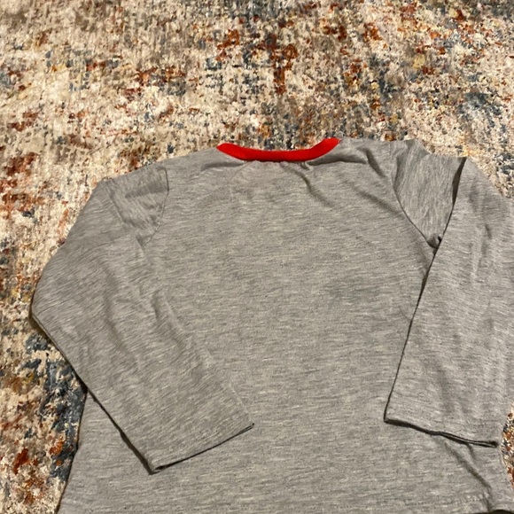 Dr. Seuss Grinch Kids Pajama Set - Gray and Red - Picture 5 of 10